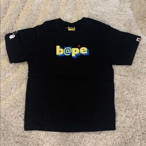 BAPE x Bearbrick Camo Bear Black T-Shirt Men’s Size Medium & Large